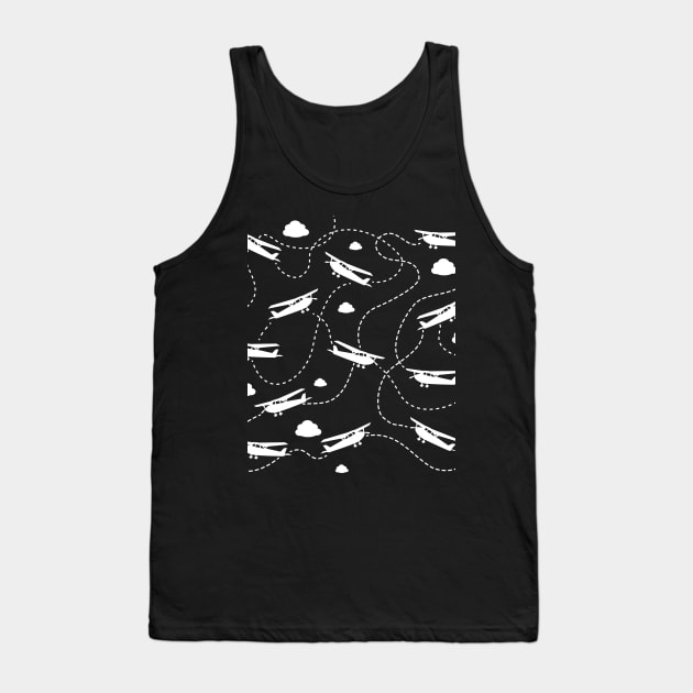 Cessna in the clouds Tank Top by Flywithmilan